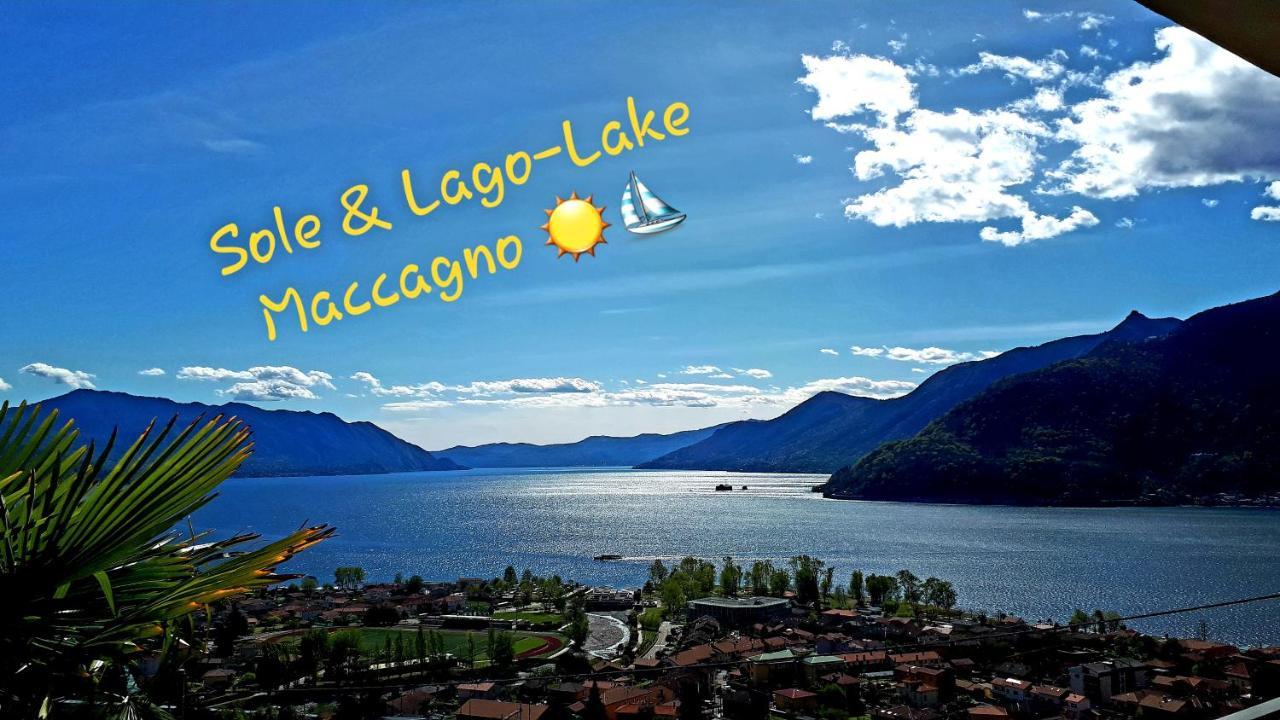 Sole & Lago-Lake Maccagno Exterior foto