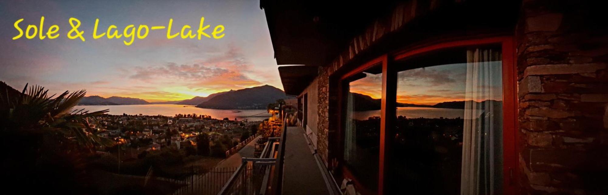 Sole & Lago-Lake Maccagno Exterior foto